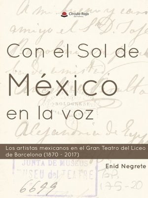cover image of Con el sol de México en la voz